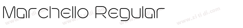 Marchello Regular字体转换 Marchello Regular字体转换